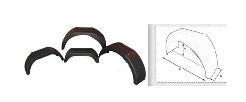 Parafango plastica per - in,