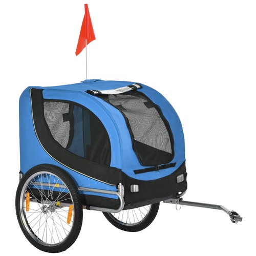 Pawhut carrello per cani - carrello,